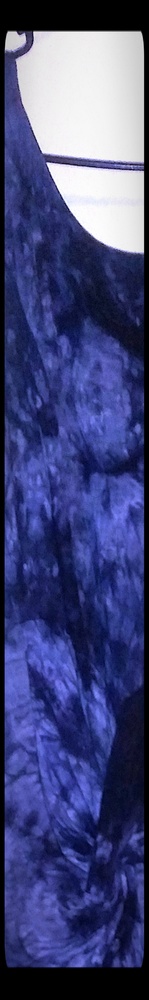 Cicado Tie Dye Dress - Navy